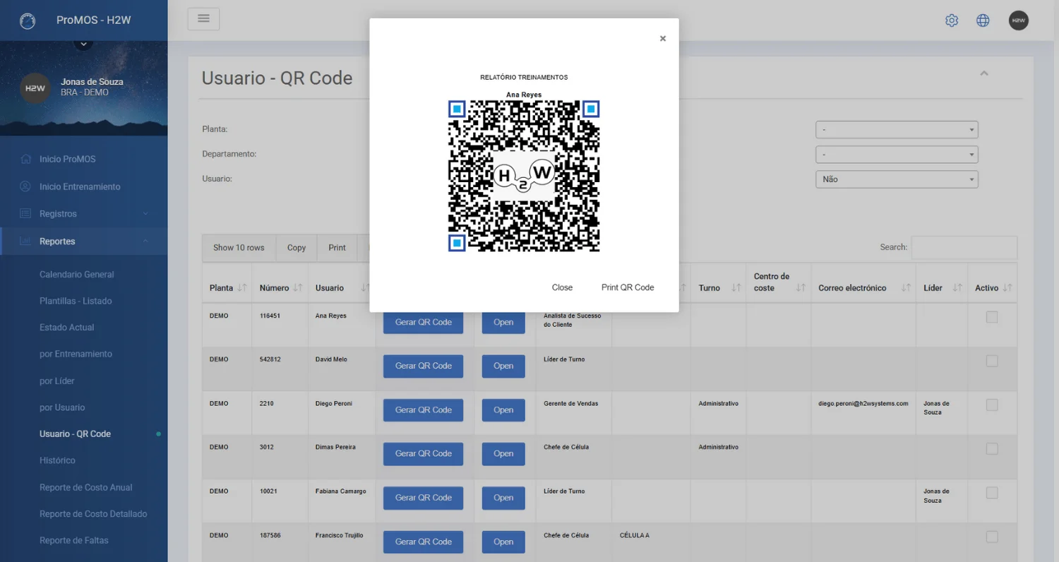 QR Code Badge